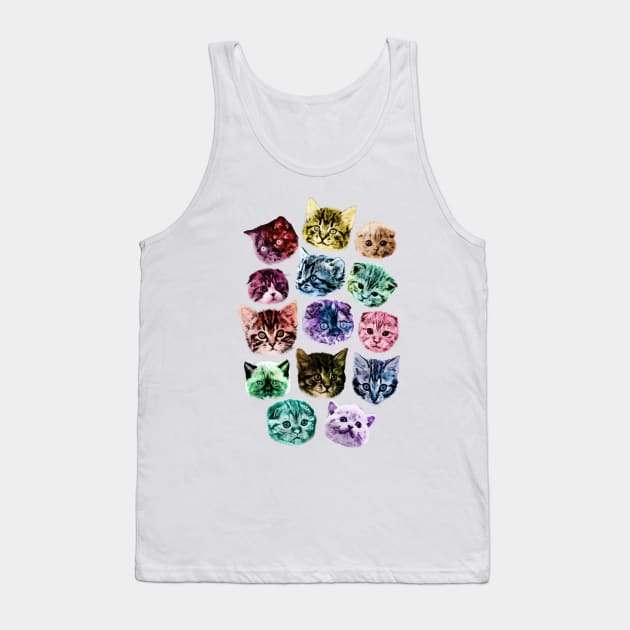 cats Tank Top by shirleyshirl